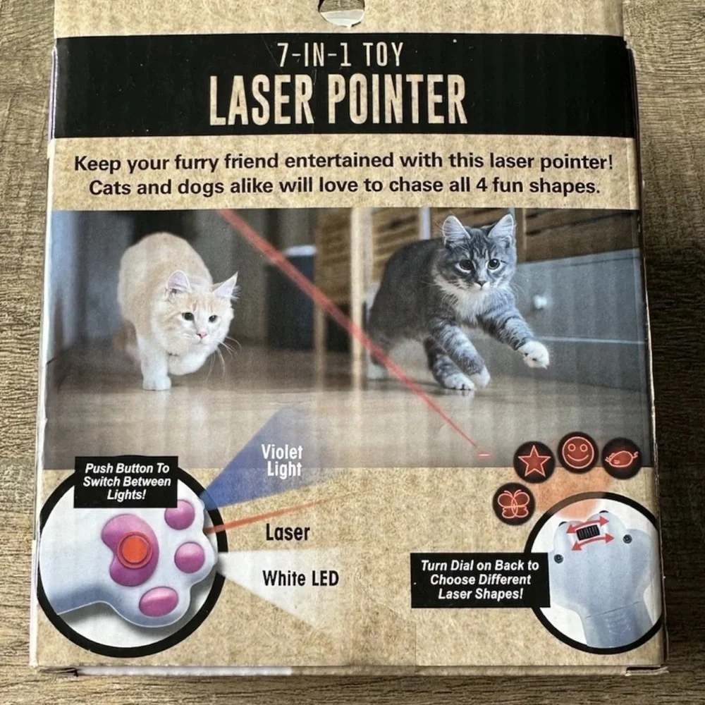 7-in-1 Cat Toy. Keeps Your Fur Baby Entertained.